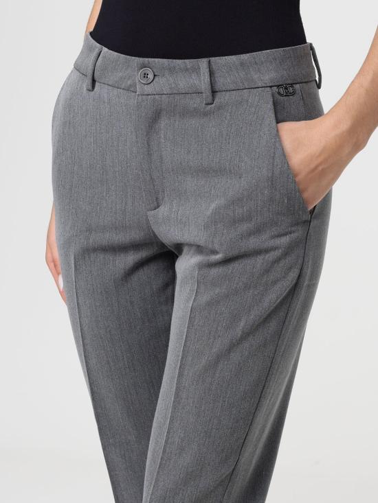 25FW 리우조 스트레이트 팬츠 MF5136TS224 84006 Grey - LIU JO