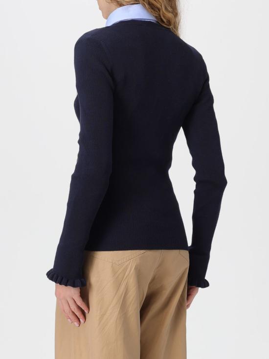 25FW 발렌티노 가라바니 스웨터 7B3KA12A9GQ 0W6 Blue - VALENTINO GARAVANI