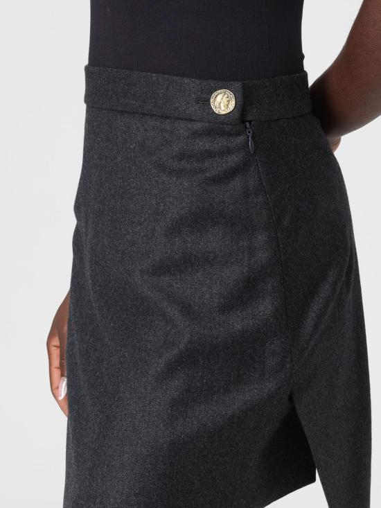 25FW 비비안웨스트우드 스커트 1K01002CW0173 P403 Black - VIVIENNE WESTWOOD