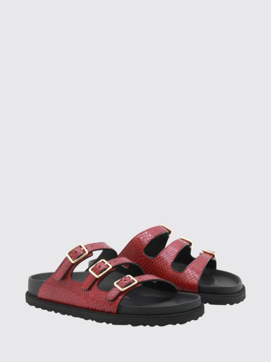25FW 버켄스탁 뮬/슬리퍼 1030011 Red - BIRKENSTOCK