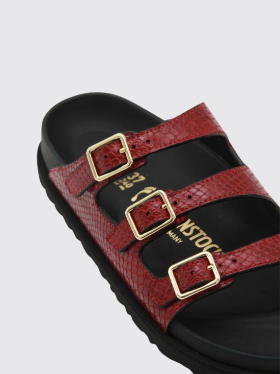 25FW 버켄스탁 뮬/슬리퍼 1030011 Red - BIRKENSTOCK