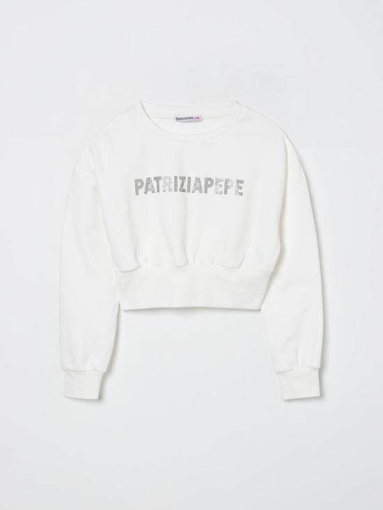 25FW [키즈] 파트리지아페페 풀오버 7M0946J315 I2E8 White