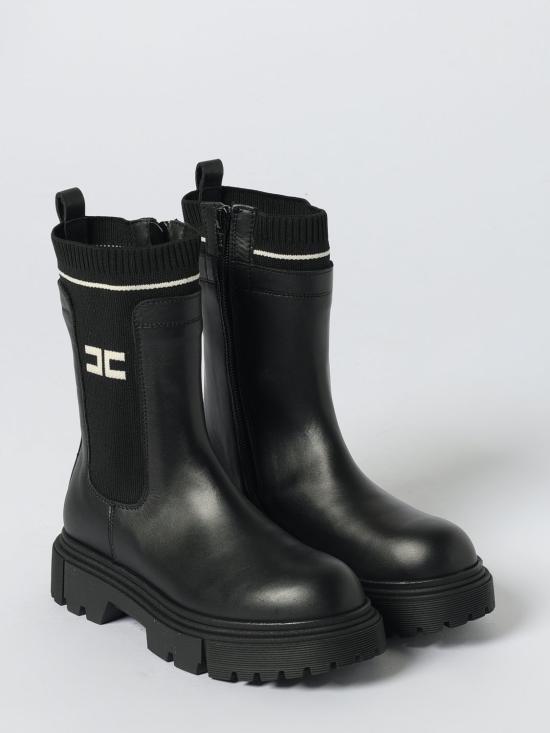 25FW [키즈] 엘리자베타프랜치 슈즈 F4A5E04241316 930 Black - ELISABETTA FRANCHI