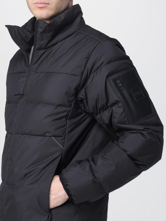 25FW 보스 숏패딩 50544322 001 Black - BOSS