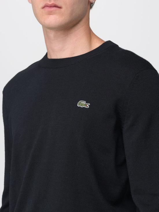 25FW 라코스테 스웨터 AH3225 031 Black - LACOSTE