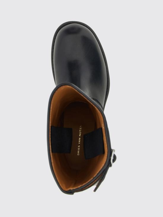 25FW 드리스 반 노튼 부츠 021700105 900 Black - DRIES VAN NOTEN