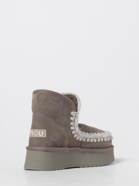 25FW 모우 미니 에스키모 플랫폼 부츠 MU FW681000A NGRY Grey 1 - MOU
