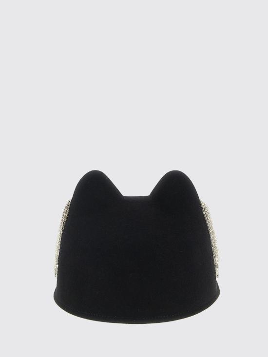 25FW 메종미셸 볼캡 1027086001 Black - MAISON MICHEL