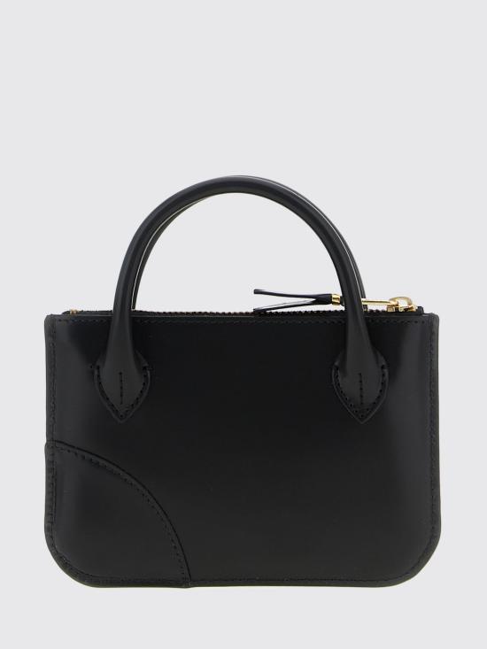 25FW 꼼데가르송 클래식 레더 라인 파우치 SA8100HA Black - COMME DES GARCONS