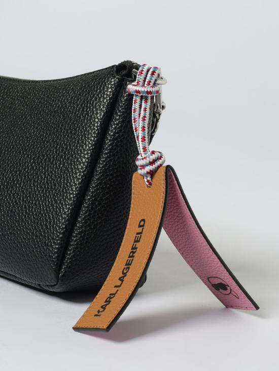 25FW 칼라거펠트 크로스백 A4W30004 999 Black - KARL LAGERFELD