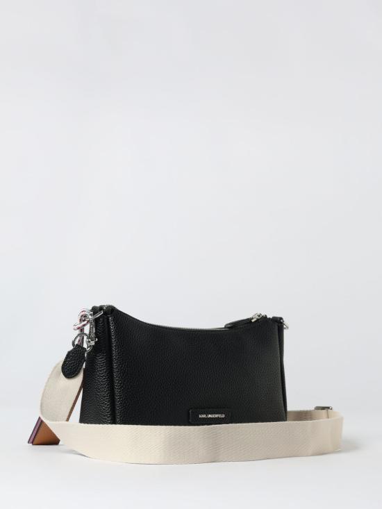 25FW 칼라거펠트 크로스백 A4W30004 999 Black - KARL LAGERFELD