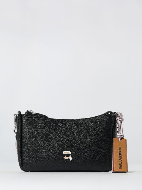25FW 칼라거펠트 크로스백 A4W30004 999 Black