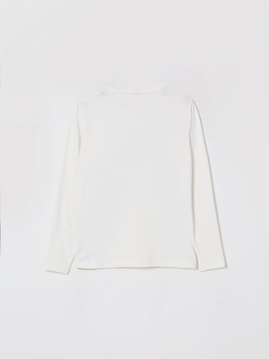 25FW [키즈] 리우조 티셔츠 GF5080J0088 10602 White - LIU JO