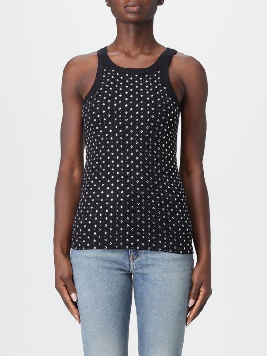 25FW 핑코 반팔 티셔츠 105928A2XY Z99 Black