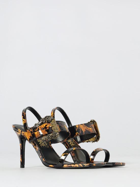 25FW 베르사체 힐/펌프스 79VA3S71ZS366 G89 Black - VERSACE