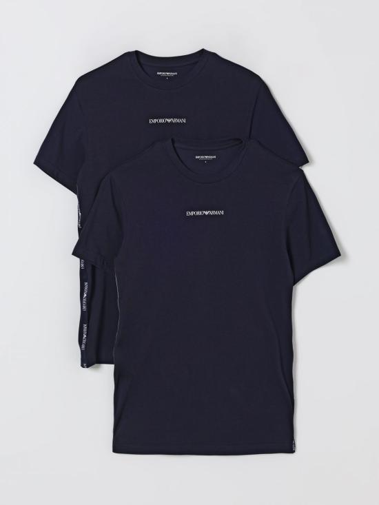 25FW 엠포리오 아르마니 반팔 티셔츠 EM000391 AF16115 MB143 Blue