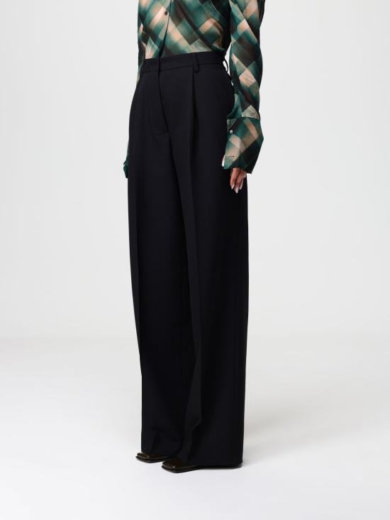 25FW 드리스 반 노튼 스트레이트 팬츠 0109222249 900 Black - DRIES VAN NOTEN