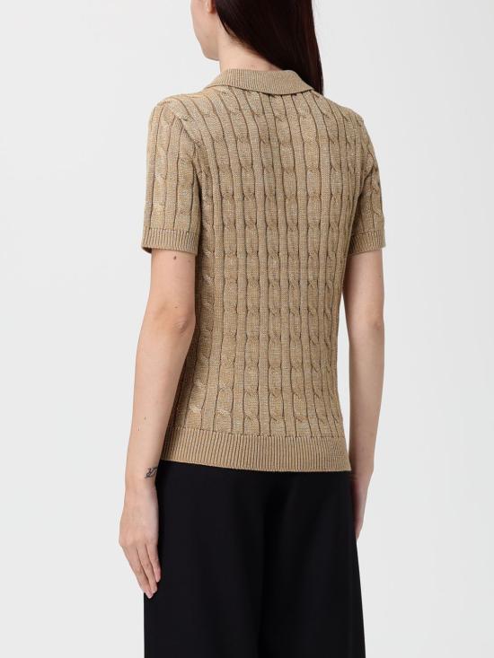 25FW 랄프 로렌 폴로 티셔츠 200979634 002 Gold - RALPH LAUREN