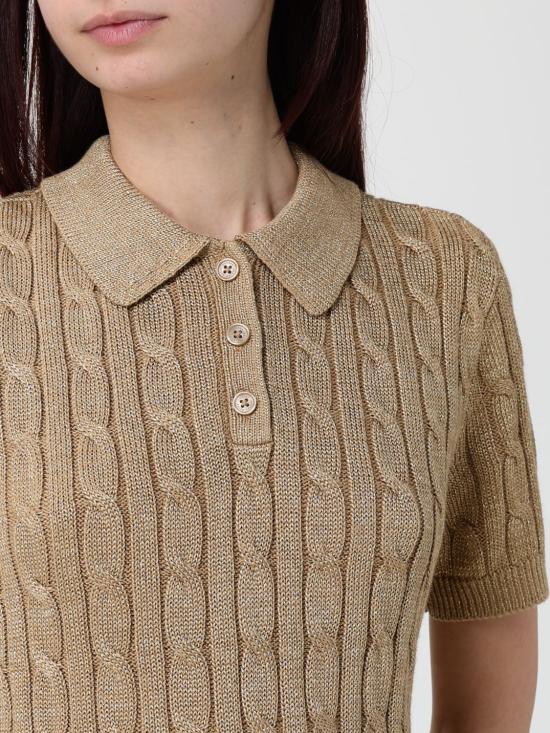 25FW 랄프 로렌 폴로 티셔츠 200979634 002 Gold - RALPH LAUREN