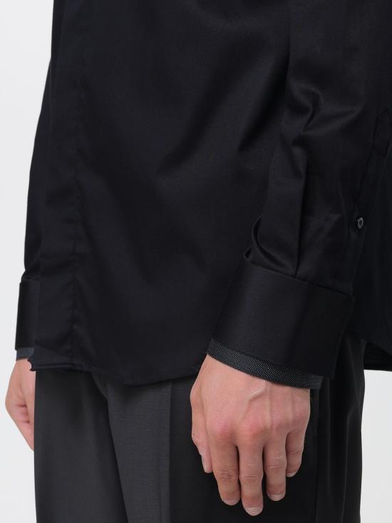 25FW 칼라거펠트 긴팔 셔츠 605112554609 V60991 Black - KARL LAGERFELD