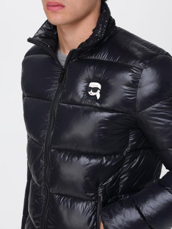 25FW 칼라거펠트 숏패딩 505022554590 990 Black - KARL LAGERFELD