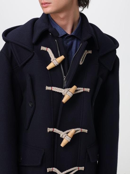 25FW 디스퀘어드2 코트 S74AA0315D35135 524 Navy - DSQUARED2