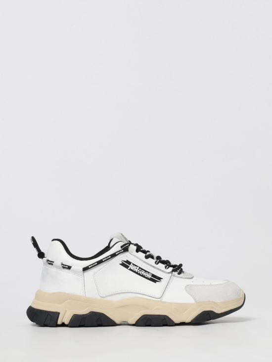 25FW 저스트까발리 뮬/슬리퍼 79QA3SH1ZPB52 003 White