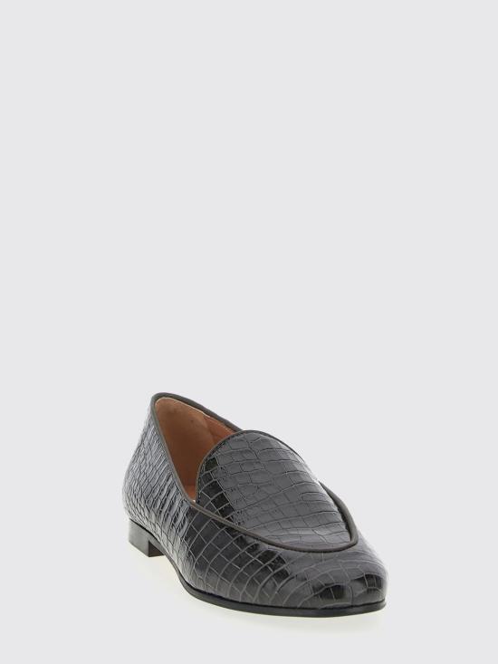 25FW 아쿠아주라 뮬/슬리퍼 GNNFLAM1CCN CHARCOAL Black - AQUAZZURA