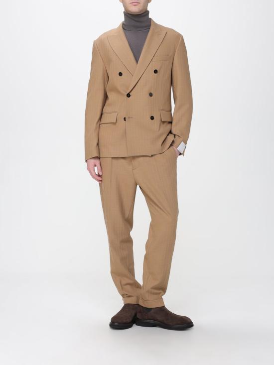 25FW 파올로페코라 스트레이트 팬츠 B12C3090 RA11 Beige - PAOLO PECORA