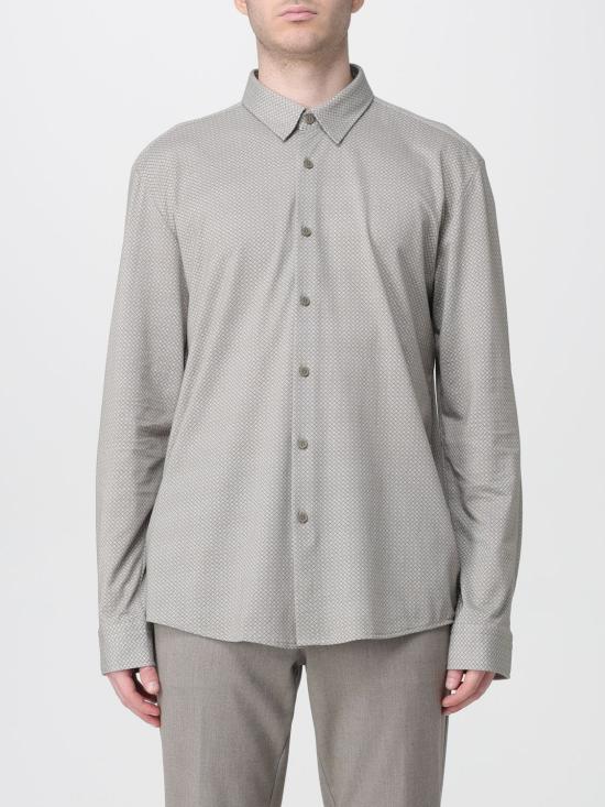 25FW 보스 긴팔 셔츠 50550652 245 Green