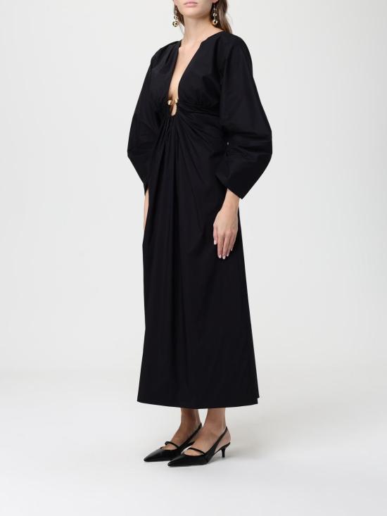 25FW 컬트 가이아 롱 원피스 DR28914CO3123 Black - CULT GAIA