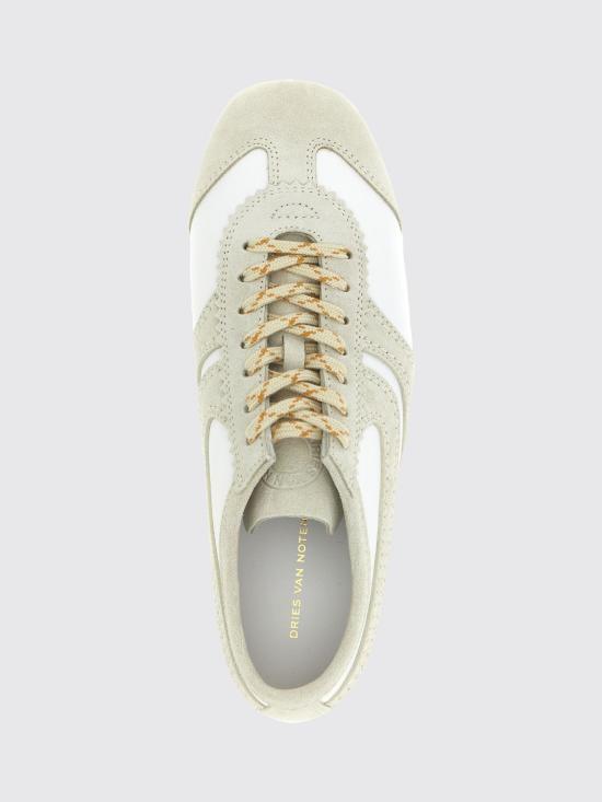 25FW 드리스 반 노튼 뮬/슬리퍼 011721117 001 White - DRIES VAN NOTEN