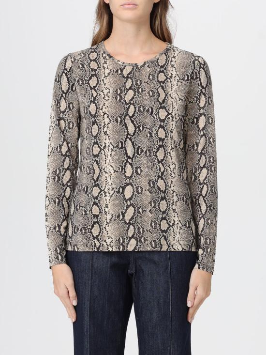 25FW 마이클 코어스 반팔 티셔츠 MT551STHMC 120 Ecru