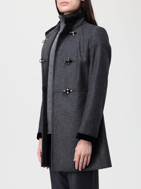 25FW 페이 코트 NAW50514000XMY B803 Grey - FAY