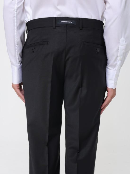 25FW 칼라거펠트 수트 팬츠 255002554035 V10990 Black - KARL LAGERFELD