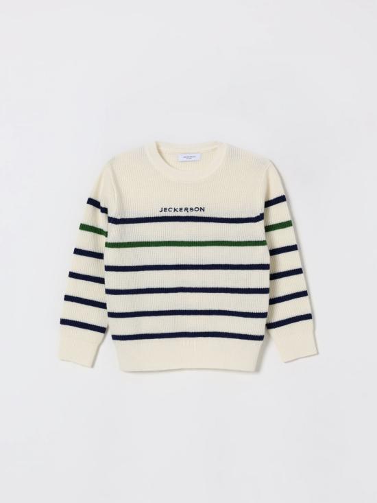 25FW [키즈] 제커슨 풀오버 JB5010W25 RE263 White