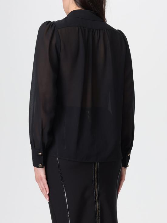 25FW 엘리자베타프랜치 블라우스 CA133 110 Black - ELISABETTA FRANCHI