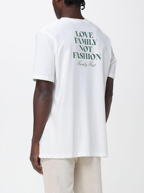 25FW 패밀리퍼스트 밀라노 반팔 티셔츠 TS2503 White - FAMILY FIRST MILANO