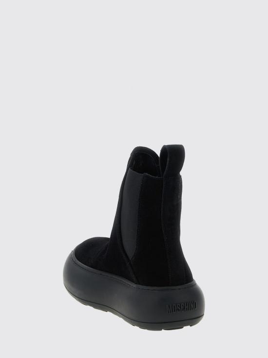 25FW 모스키노 뮬/슬리퍼 A15135G0NME0 000 Black - MOSCHINO