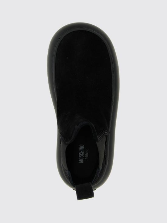 25FW 모스키노 뮬/슬리퍼 A15135G0NME0 000 Black - MOSCHINO