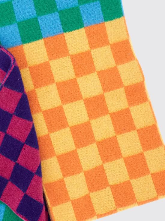 25FW 하울린 머플러/스카프 COSMICCHECKERBOARD ASTRO Multicolor - HOWLIN