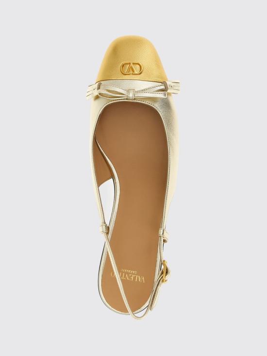 25FW 발렌티노 가라바니 플랫 슈즈 7W0S0MH0KDR DLW Gold - VALENTINO GARAVANI