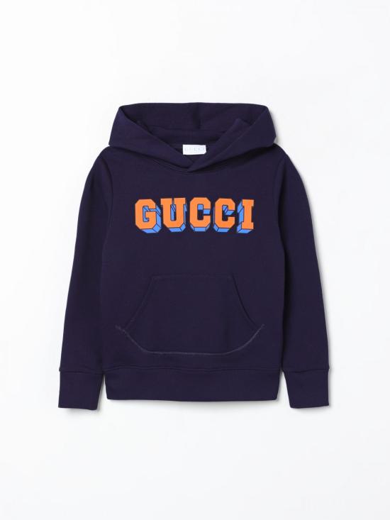 25FW [키즈] 구찌 풀오버 773379XJHB9 4392 Blue