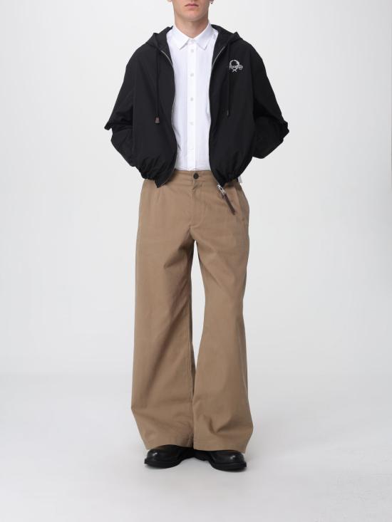 25FW 모스키노 긴팔 티셔츠 06165217 1555 Black - MOSCHINO