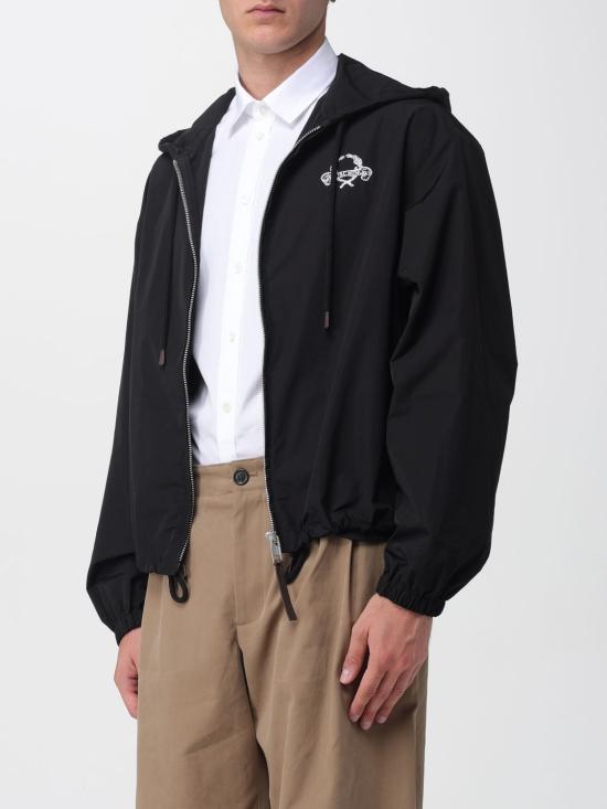 25FW 모스키노 긴팔 티셔츠 06165217 1555 Black - MOSCHINO