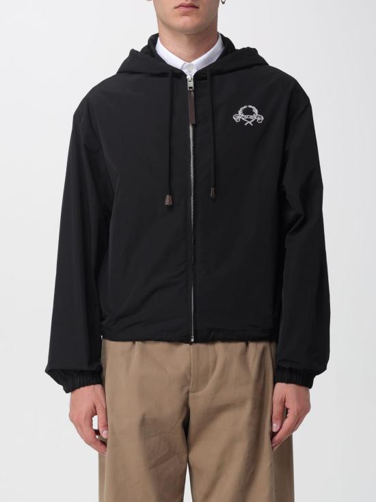 25FW 모스키노 긴팔 티셔츠 06165217 1555 Black