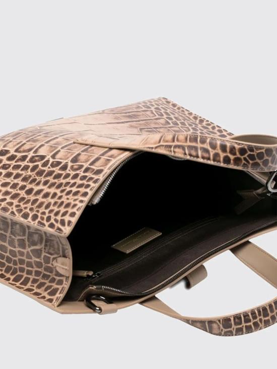 25FW 엠포리오 아르마니 토트백 EM003617AF19384 U6091 Beige - EMPORIO ARMANI