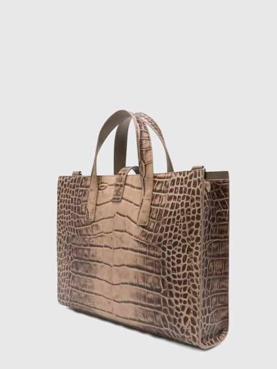 25FW 엠포리오 아르마니 토트백 EM003617AF19384 U6091 Beige - EMPORIO ARMANI