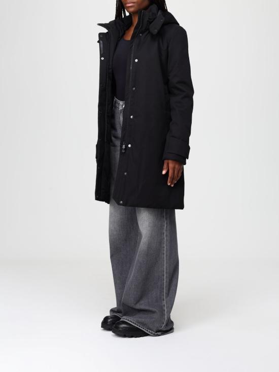 25FW 세이브더덕 코트 D42431WWULY21 10000 Black - SAVE THE DUCK