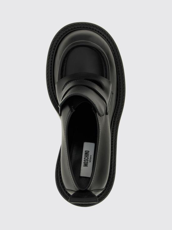 25FW 모스키노 뮬/슬리퍼 A10728C1NMF0 000 Black - MOSCHINO